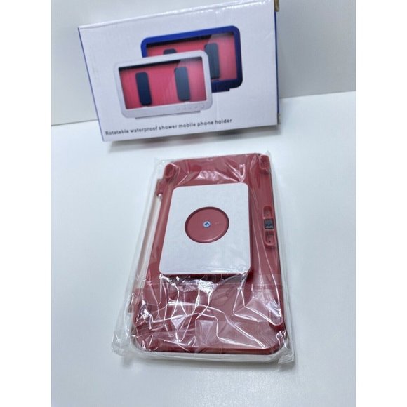 Bathroom Shower Phone Holder, New Waterproof Wall mounted Phone Box, White, iPh - Picture 9 of 10